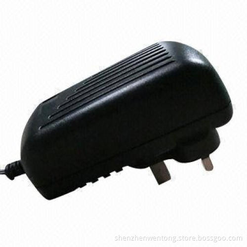 18V, 1.5A Wallmount Power Supply with UK Plug, Mini Size, CE/RoHS Mark